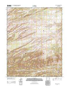 Santa Clara Colorado Historical topographic map, 1:24000 scale, 7.5 X 7.5 Minute, Year 2013