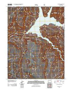 Sapinero Colorado Historical topographic map, 1:24000 scale, 7.5 X 7.5 Minute, Year 2011
