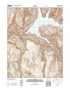 Sapinero Colorado Historical topographic map, 1:24000 scale, 7.5 X 7.5 Minute, Year 2013