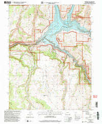 Sapinero Colorado Historical topographic map, 1:24000 scale, 7.5 X 7.5 Minute, Year 2001