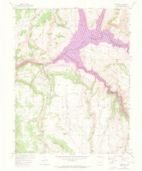 Sapinero Colorado Historical topographic map, 1:24000 scale, 7.5 X 7.5 Minute, Year 1954