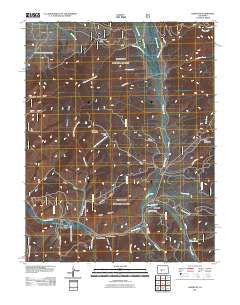 Sargents Colorado Historical topographic map, 1:24000 scale, 7.5 X 7.5 Minute, Year 2011