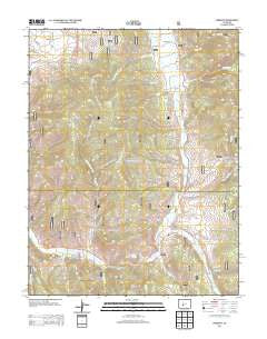 Sargents Colorado Historical topographic map, 1:24000 scale, 7.5 X 7.5 Minute, Year 2013