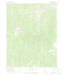 Sargents Mesa Colorado Historical topographic map, 1:24000 scale, 7.5 X 7.5 Minute, Year 1967