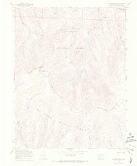 Sargents Mesa Colorado Historical topographic map, 1:24000 scale, 7.5 X 7.5 Minute, Year 1967