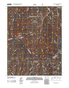 Sargents Mesa Colorado Historical topographic map, 1:24000 scale, 7.5 X 7.5 Minute, Year 2011