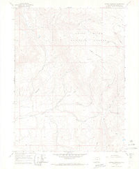 Sawmill Mountain Colorado Historical topographic map, 1:24000 scale, 7.5 X 7.5 Minute, Year 1966