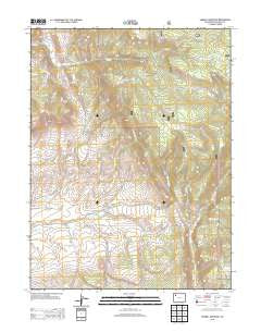 Sawmill Mountain Colorado Historical topographic map, 1:24000 scale, 7.5 X 7.5 Minute, Year 2013