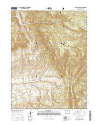 Sawmill Mountain Colorado Current topographic map, 1:24000 scale, 7.5 X 7.5 Minute, Year 2016