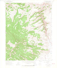 Sawtooth Mountain Colorado Historical topographic map, 1:24000 scale, 7.5 X 7.5 Minute, Year 1962