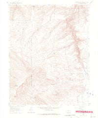 Sawtooth Mountain Colorado Historical topographic map, 1:24000 scale, 7.5 X 7.5 Minute, Year 1962