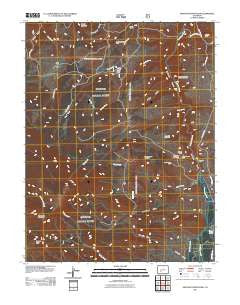 Sawtooth Mountain Colorado Historical topographic map, 1:24000 scale, 7.5 X 7.5 Minute, Year 2011