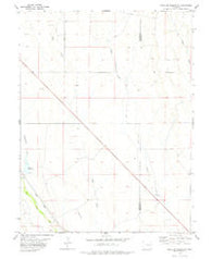 Schafer Reservoir Colorado Historical topographic map, 1:24000 scale, 7.5 X 7.5 Minute, Year 1978