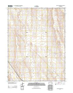 Schafer Reservoir Colorado Historical topographic map, 1:24000 scale, 7.5 X 7.5 Minute, Year 2013