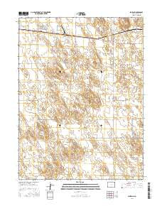 Schramm Colorado Current topographic map, 1:24000 scale, 7.5 X 7.5 Minute, Year 2016