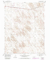 Schramm Colorado Historical topographic map, 1:24000 scale, 7.5 X 7.5 Minute, Year 1969