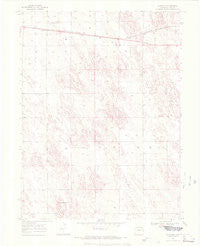 Schramm Colorado Historical topographic map, 1:24000 scale, 7.5 X 7.5 Minute, Year 1969