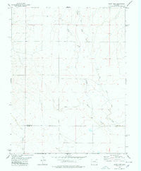 Scott Draw Colorado Historical topographic map, 1:24000 scale, 7.5 X 7.5 Minute, Year 1978