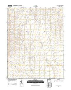 Scott Draw Colorado Historical topographic map, 1:24000 scale, 7.5 X 7.5 Minute, Year 2013