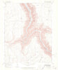 Secret Canyon Colorado Historical topographic map, 1:24000 scale, 7.5 X 7.5 Minute, Year 1964