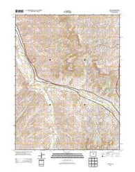 Sedalia Colorado Historical topographic map, 1:24000 scale, 7.5 X 7.5 Minute, Year 2013