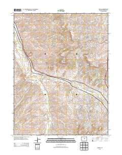 Sedalia Colorado Historical topographic map, 1:24000 scale, 7.5 X 7.5 Minute, Year 2013
