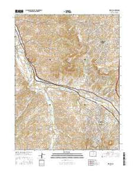 Sedalia Colorado Current topographic map, 1:24000 scale, 7.5 X 7.5 Minute, Year 2016