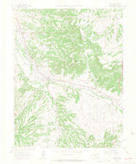 Sedalia Colorado Historical topographic map, 1:24000 scale, 7.5 X 7.5 Minute, Year 1965