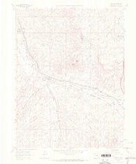 Sedalia Colorado Historical topographic map, 1:24000 scale, 7.5 X 7.5 Minute, Year 1965
