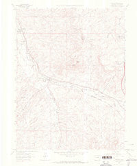 Sedalia Colorado Historical topographic map, 1:24000 scale, 7.5 X 7.5 Minute, Year 1965