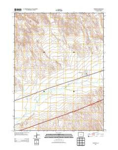 Sedgwick Colorado Historical topographic map, 1:24000 scale, 7.5 X 7.5 Minute, Year 2013