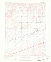 Sedgwick Colorado Historical topographic map, 1:24000 scale, 7.5 X 7.5 Minute, Year 1953