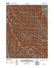 Segar Mountain Colorado Historical topographic map, 1:24000 scale, 7.5 X 7.5 Minute, Year 2010