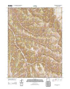 Segar Mountain Colorado Historical topographic map, 1:24000 scale, 7.5 X 7.5 Minute, Year 2013
