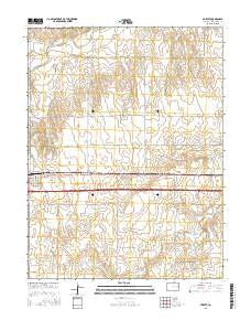 Seibert Colorado Current topographic map, 1:24000 scale, 7.5 X 7.5 Minute, Year 2016