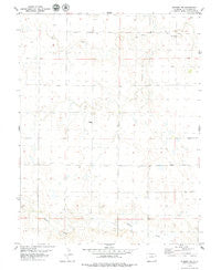 Seibert NW Colorado Historical topographic map, 1:24000 scale, 7.5 X 7.5 Minute, Year 1979