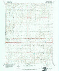 Seibert Colorado Historical topographic map, 1:24000 scale, 7.5 X 7.5 Minute, Year 1980