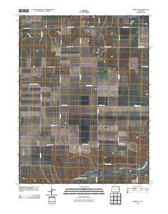 Seibert NE Colorado Historical topographic map, 1:24000 scale, 7.5 X 7.5 Minute, Year 2010