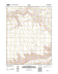 Seibert NE Colorado Historical topographic map, 1:24000 scale, 7.5 X 7.5 Minute, Year 2013