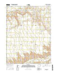 Seibert NE Colorado Current topographic map, 1:24000 scale, 7.5 X 7.5 Minute, Year 2016