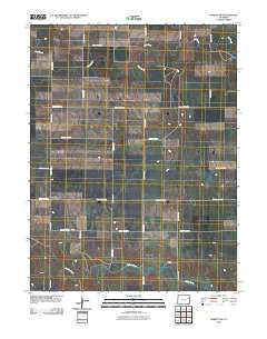 Seibert NW Colorado Historical topographic map, 1:24000 scale, 7.5 X 7.5 Minute, Year 2010