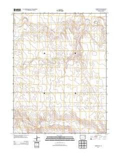 Seibert NW Colorado Historical topographic map, 1:24000 scale, 7.5 X 7.5 Minute, Year 2013