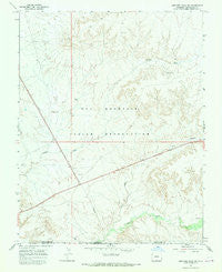 Sentinel Peak SW Colorado Historical topographic map, 1:24000 scale, 7.5 X 7.5 Minute, Year 1966