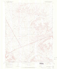 Sentinel Peak SW Colorado Historical topographic map, 1:24000 scale, 7.5 X 7.5 Minute, Year 1966