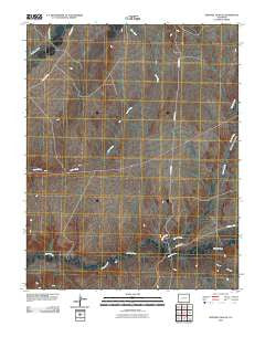 Sentinel Peak SE Colorado Historical topographic map, 1:24000 scale, 7.5 X 7.5 Minute, Year 2010