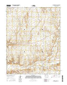 Sentinel Peak SE Colorado Current topographic map, 1:24000 scale, 7.5 X 7.5 Minute, Year 2016