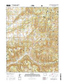 Serviceberry Mountain Colorado Current topographic map, 1:24000 scale, 7.5 X 7.5 Minute, Year 2016