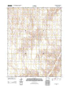 Settlement Colorado Historical topographic map, 1:24000 scale, 7.5 X 7.5 Minute, Year 2013
