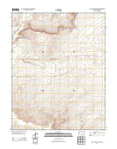 Seven Lakes Reservoir Colorado Historical topographic map, 1:24000 scale, 7.5 X 7.5 Minute, Year 2013