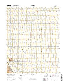 Sevenmile Plaza Colorado Current topographic map, 1:24000 scale, 7.5 X 7.5 Minute, Year 2016